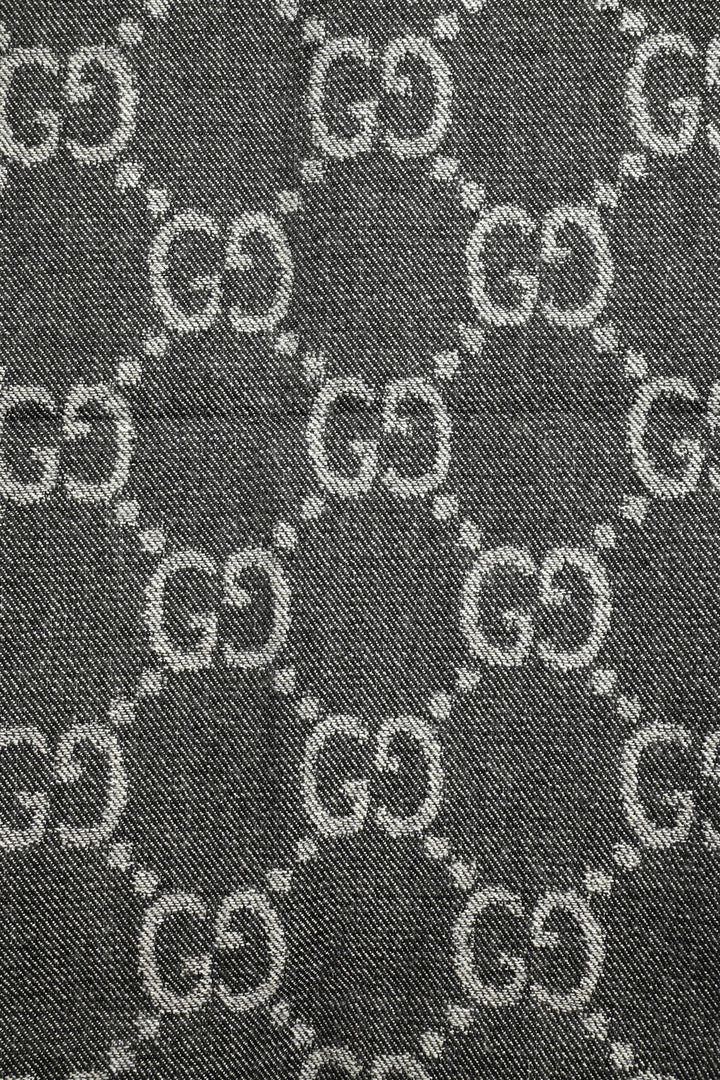 Gucci GG Monogram Wool Jacquard Scarf