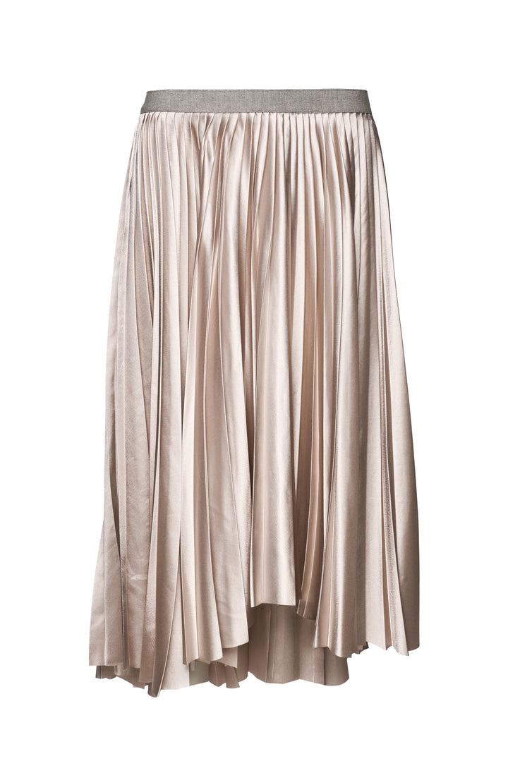 Fabiana Filippi Size M Accordian Pleated Satin Skirt