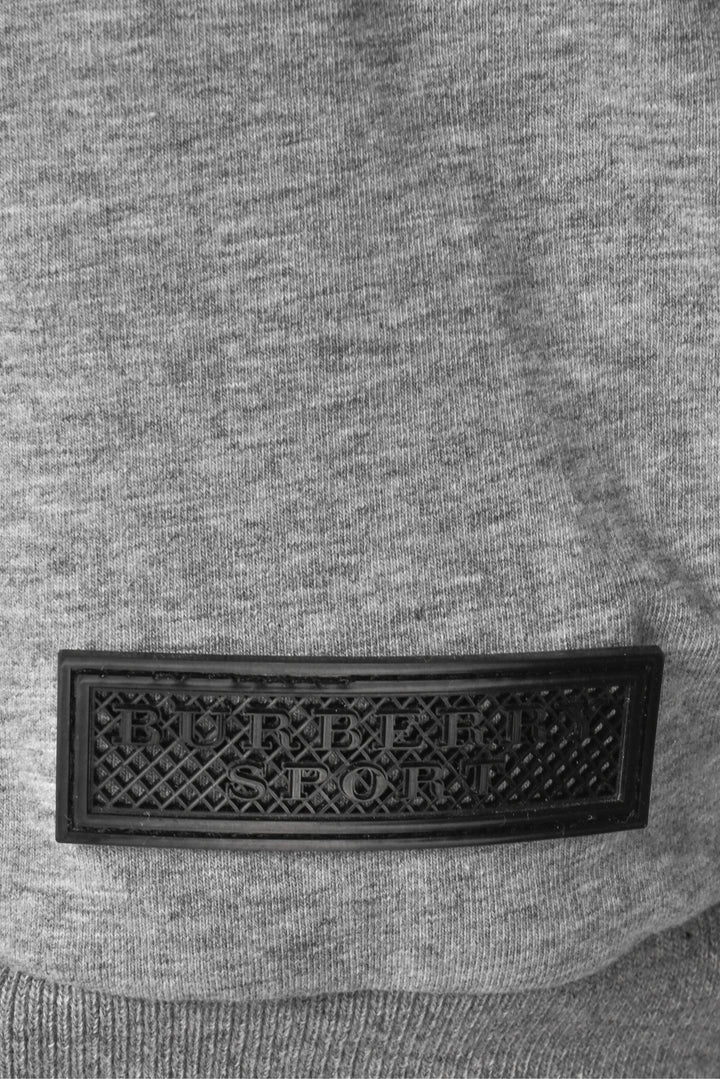 Burberry Sport Size M Men's Quarter Zip Soft Shell Sweatshirt