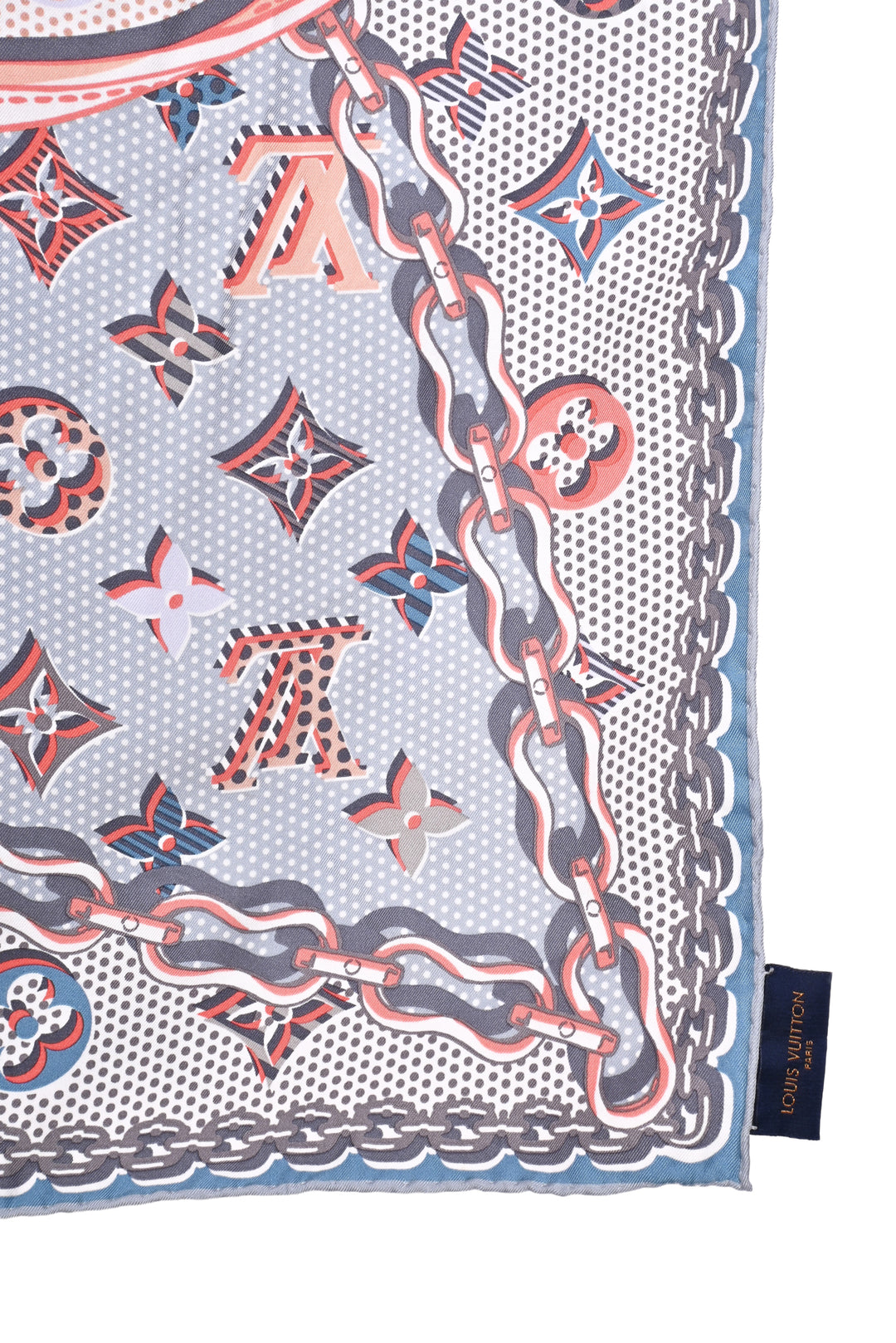 Louis Vuitton Carre Pop Monogram Silk Scarf