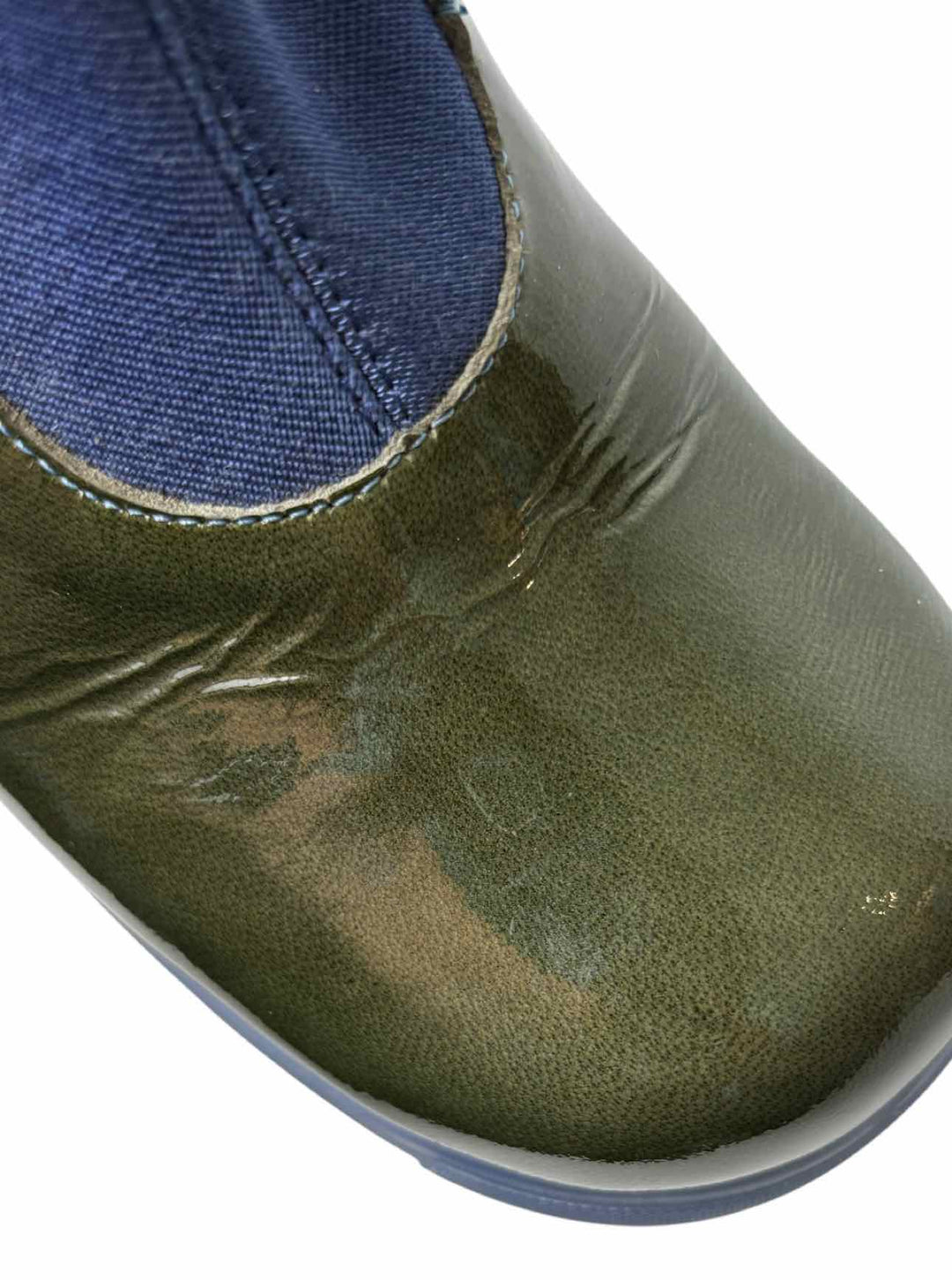 John Fluevog Size 8 Lena Parfait Patent Leather Ankle Boots