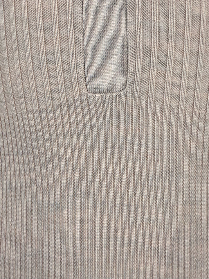 Joseph Size XXS Ribbed Knit Wool Midi Dress