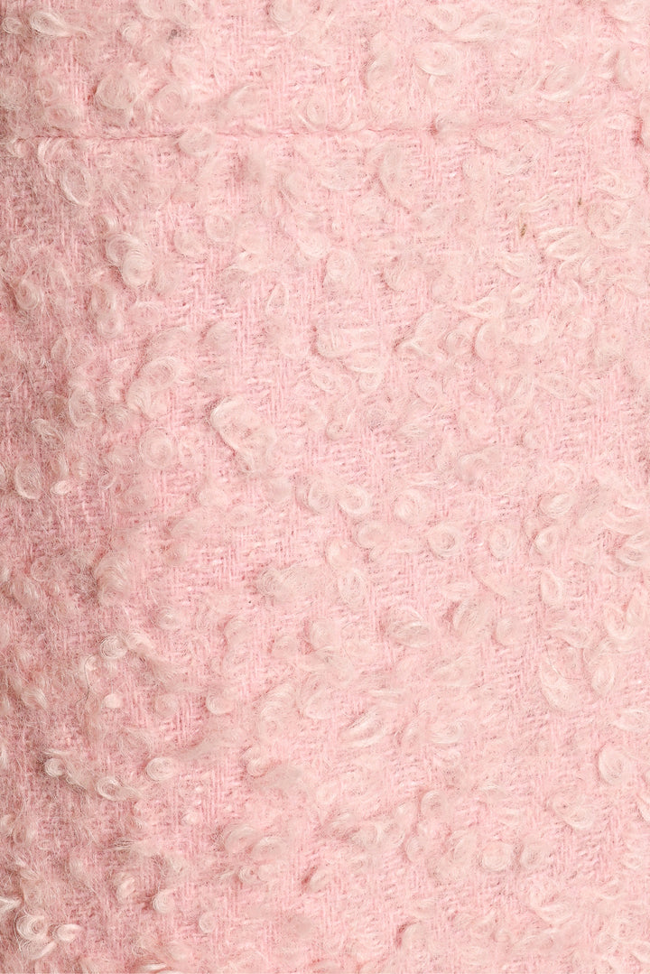 Just Cavalli Size 38 Boucle Wool-Blend Coat