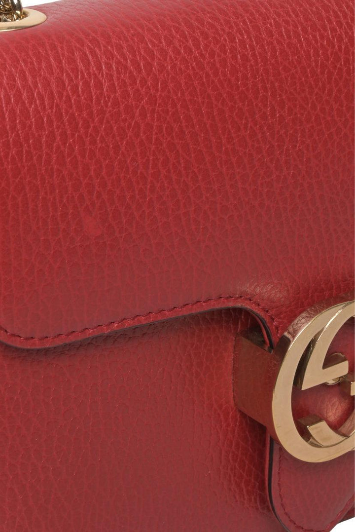 Gucci Small Dollar Calfskin Interlocking G Crossbody