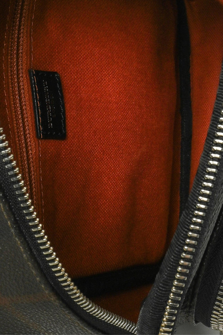 Burberry Coated Canvas Check Crossbody