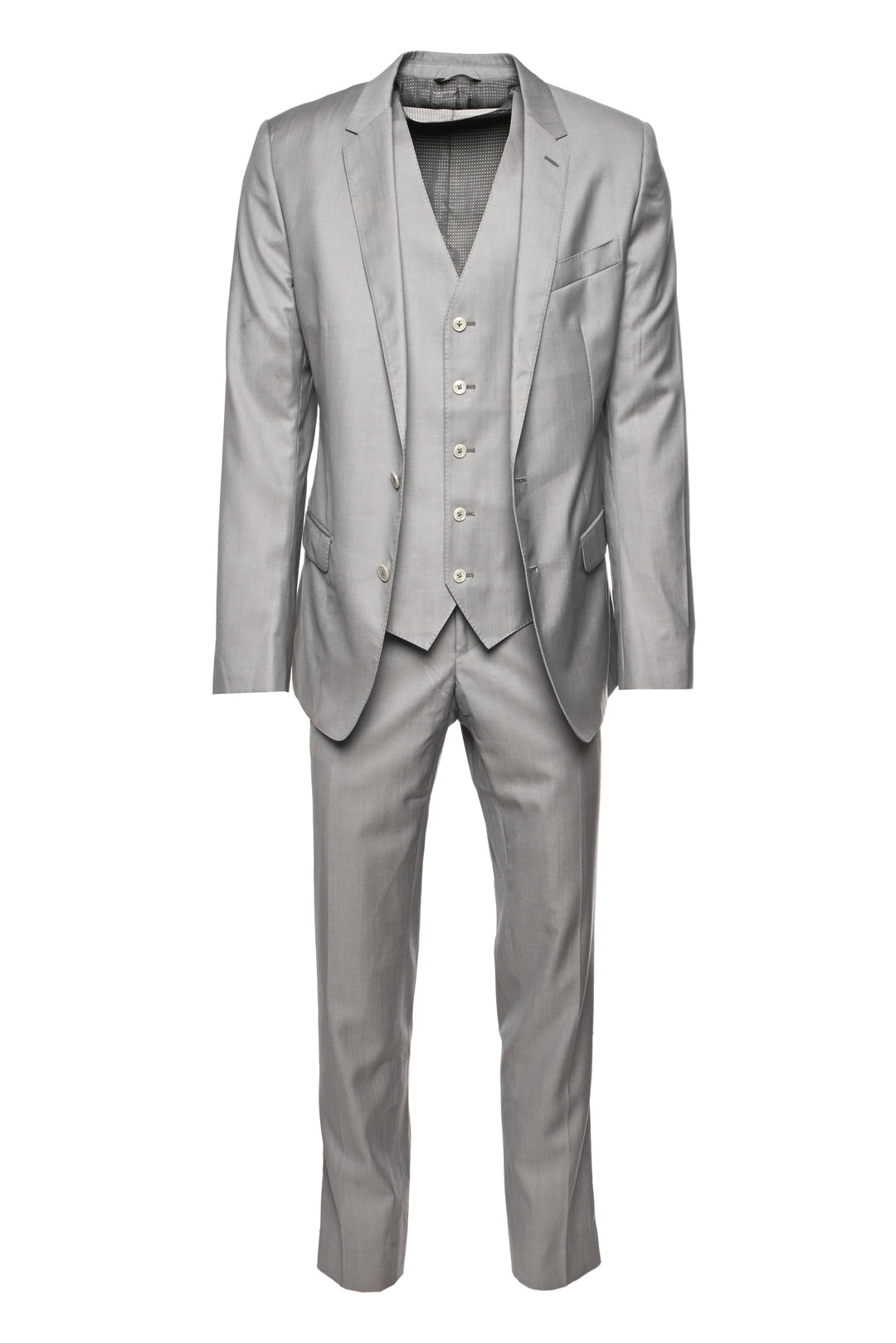 Dolce & Gabbana Size 40 Men's Wool-Blend Three-Piece Suit
