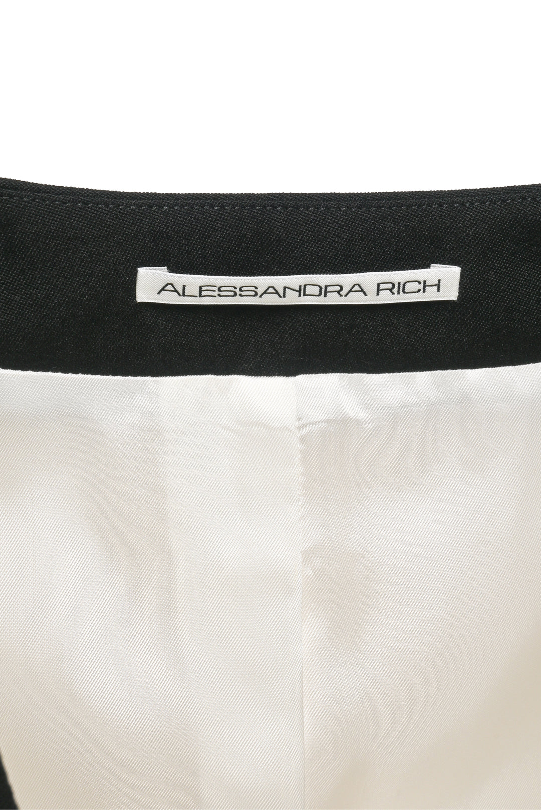 Alessandra Rich Size 40 Bow Front Shoulder Pad Blazer