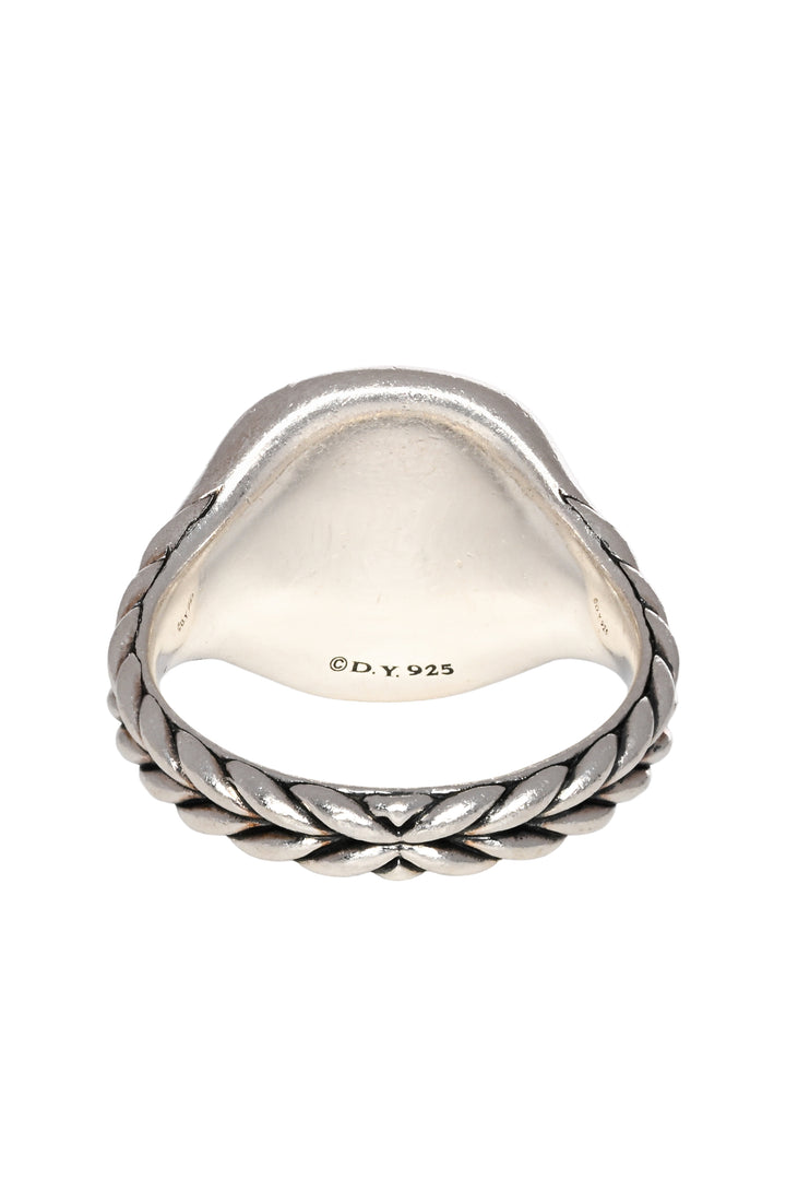 David Yurman Mens Size 6 Dy K Initial Pinky Ring