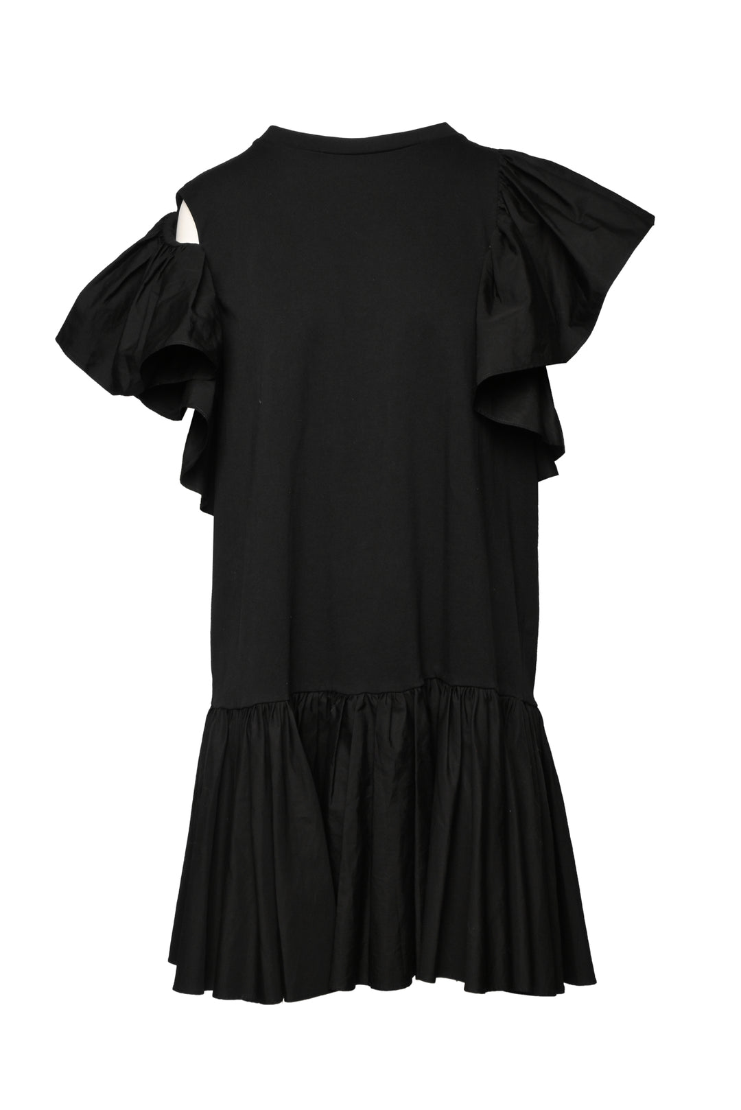 Alexander Mcqueen Size 48 Ruffle Sleeve Dress