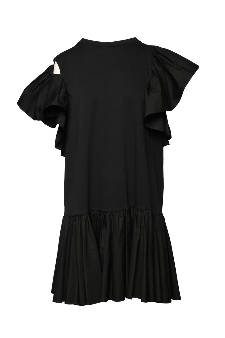 Alexander Mcqueen Size 48 Ruffle Sleeve Dress