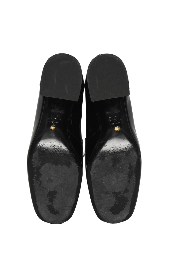 Stuart Weitzman Size 7.5 Soho Heeled Loafers