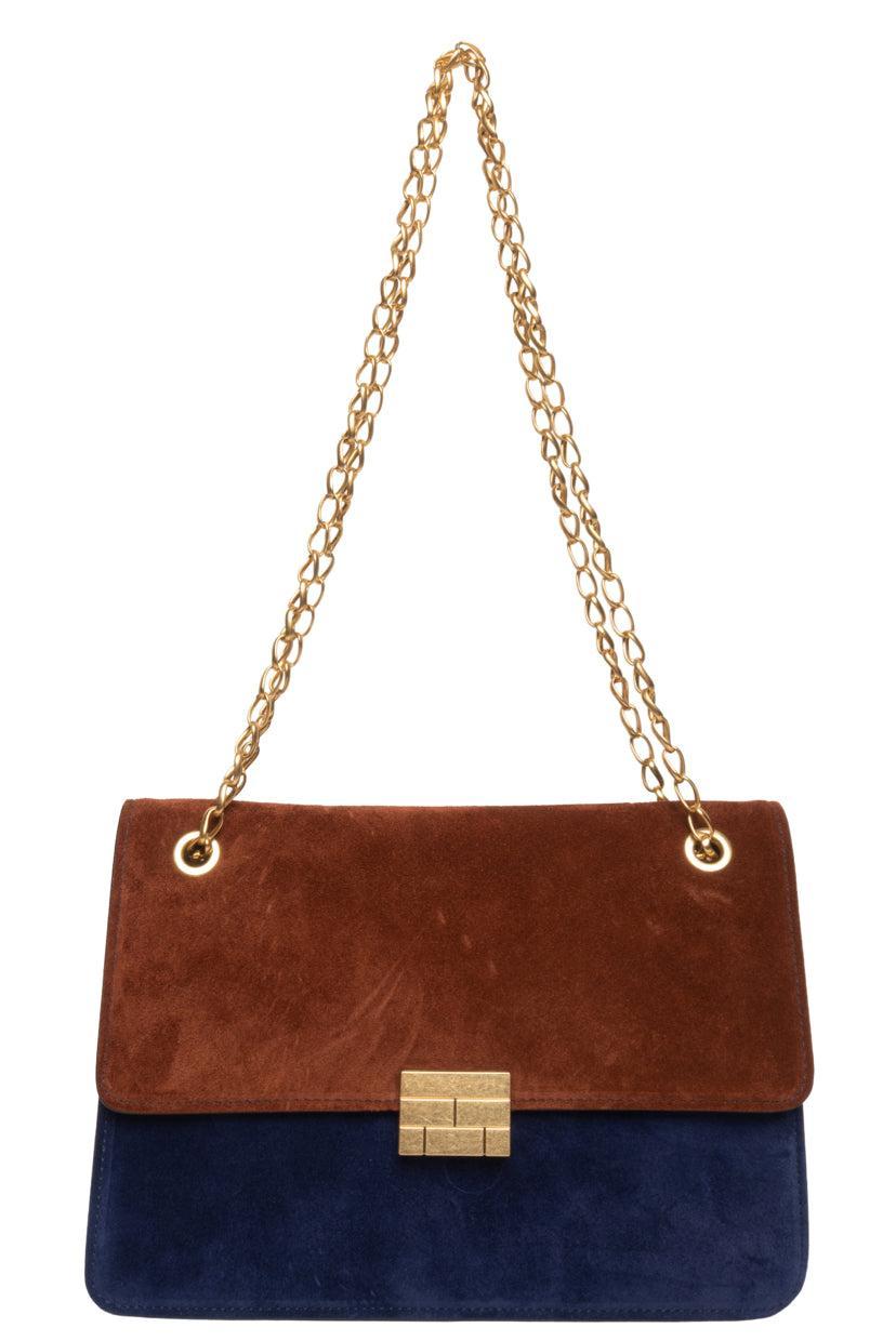 Frame Suede Le Signature Shoulder Bag