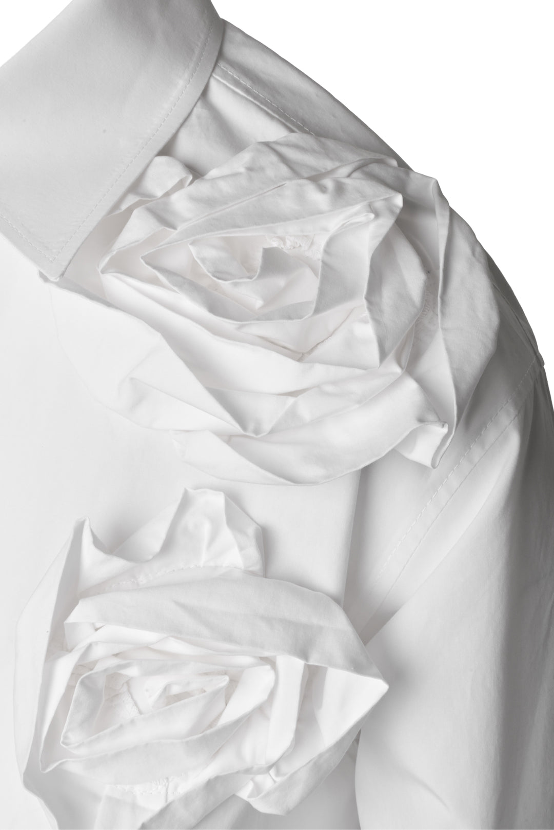 Valentino Size 2 Rose Blossom 3D Shirt