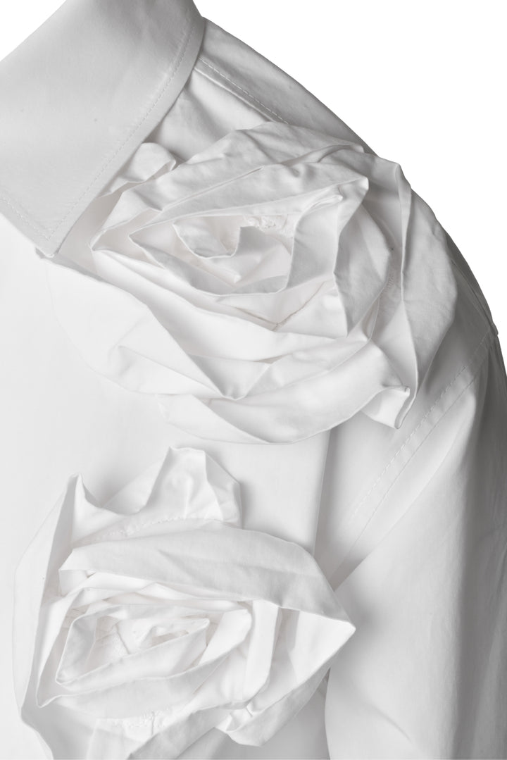 Valentino Size 2 Rose Blossom 3D Shirt