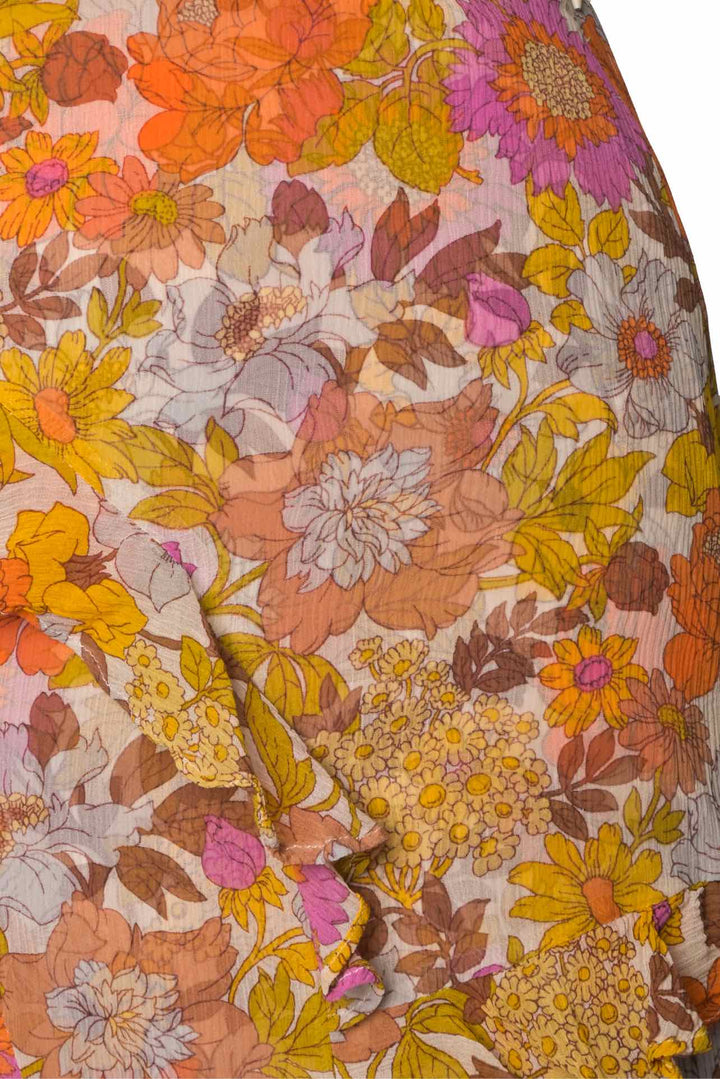 Veronica Beard Size 0 Floral Midi Skirt