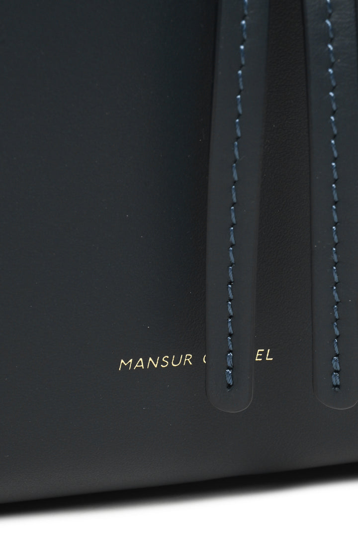 Mansur Gavriel Smooth Calfskin Leather Lady Top Handle Purse
