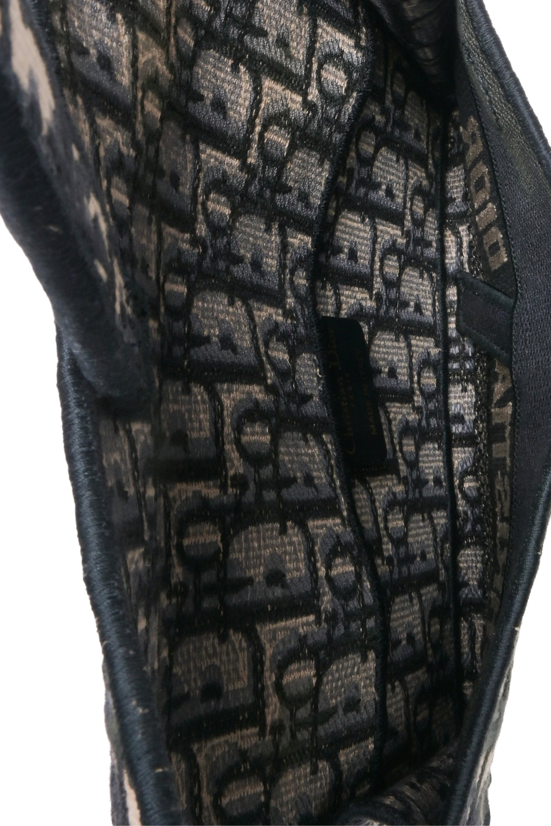 Dior Oblique Saddle Slim Belt Bag