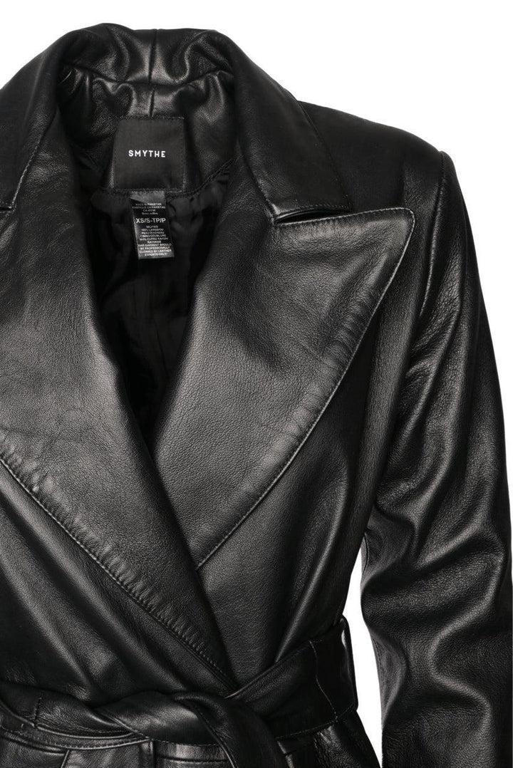Smythe Size XS/S Leather Trench Coat