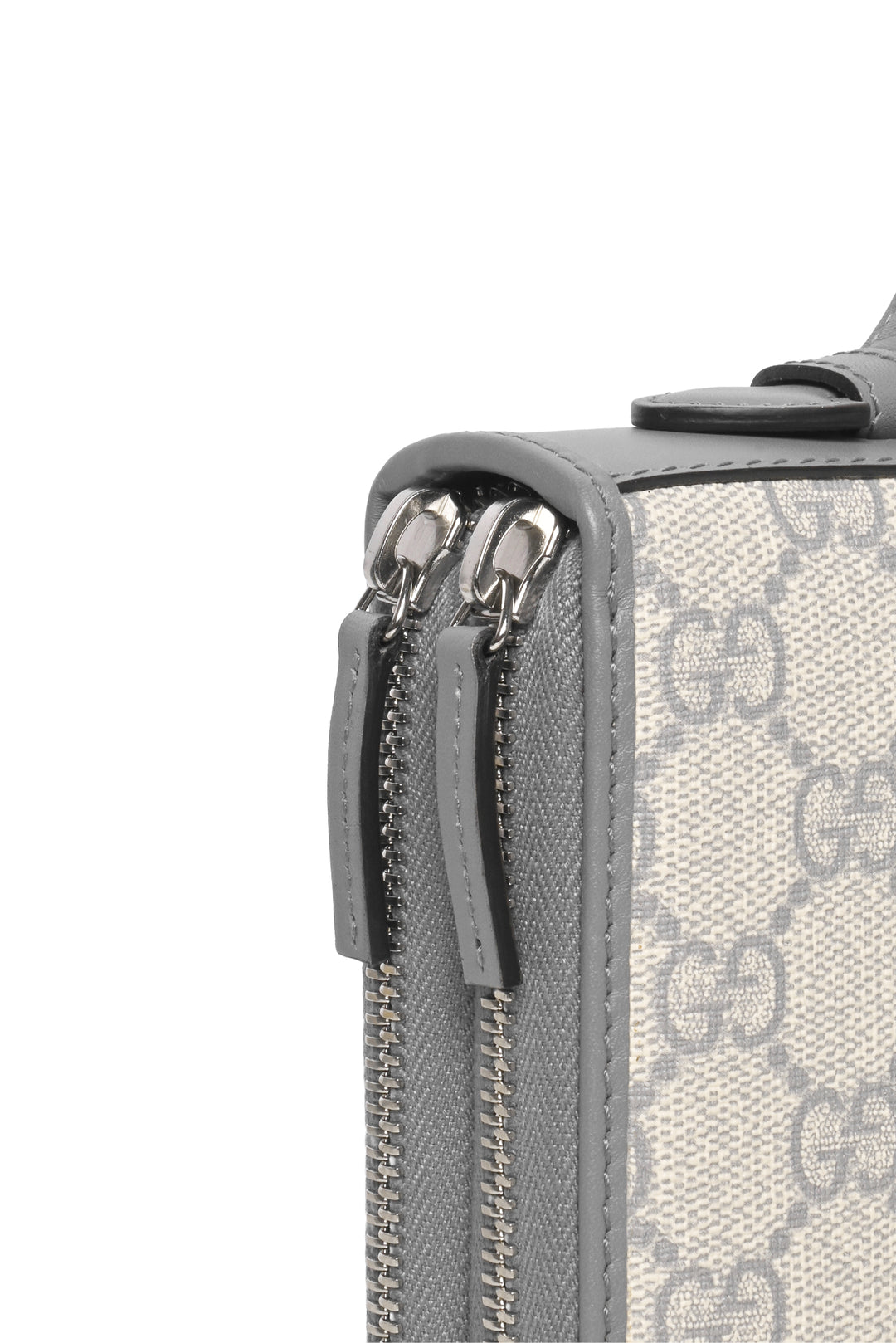 Gucci GG Monogram Coated Canvas Travel Document Case & Wallet Clutch