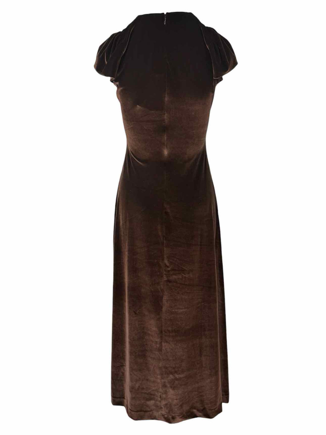ME+EM Size 4 Velvet Maxi Dress