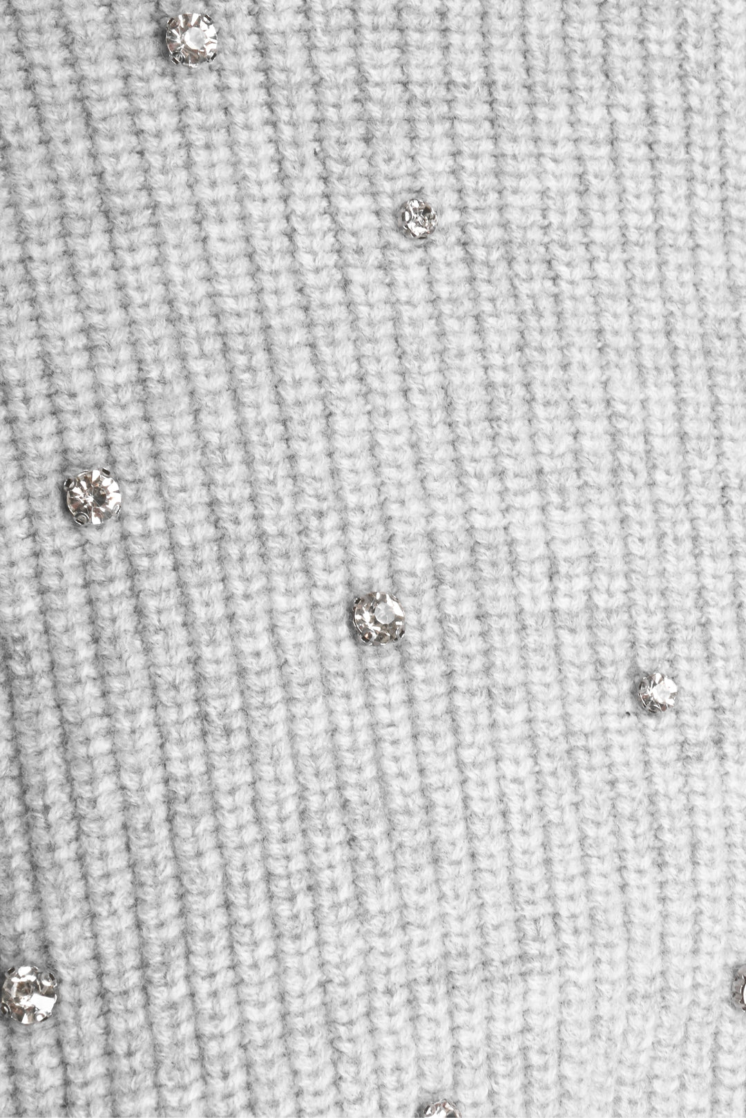 Self Portrait Size S Crystal Embellished Marle Sweater