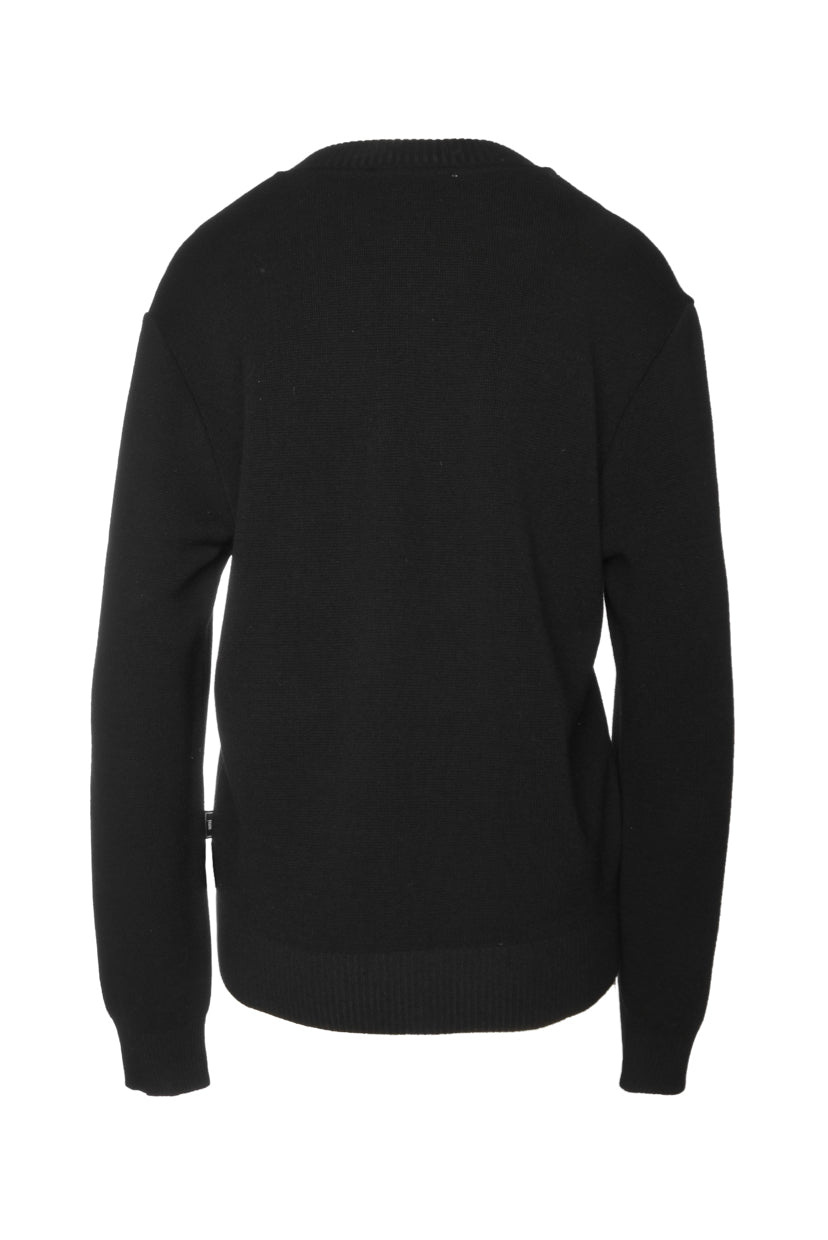 Ami Size M Men's Zip Up Crewneck Sweater