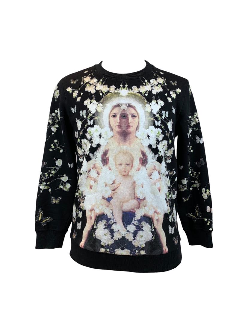 Givenchy Size XS Men's Baby's Breath & Madonna Sweatshirt