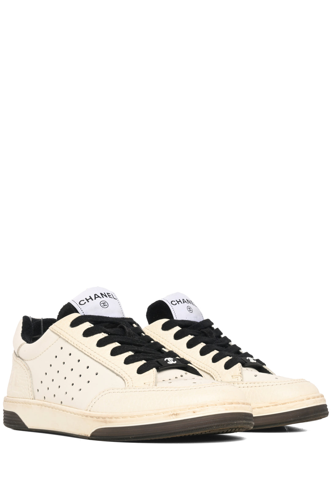 Chanel Size 36 Interlocking CC Logo Sneaker
