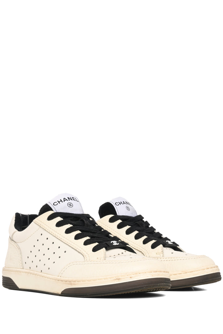 Chanel Size 36 Interlocking CC Logo Sneaker