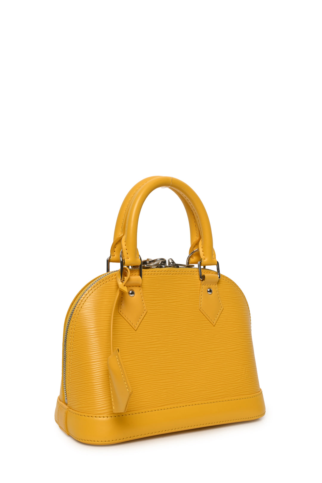 Louis Vuitton 2013 Tassil Yellow Epi Leather Alma BB Purse