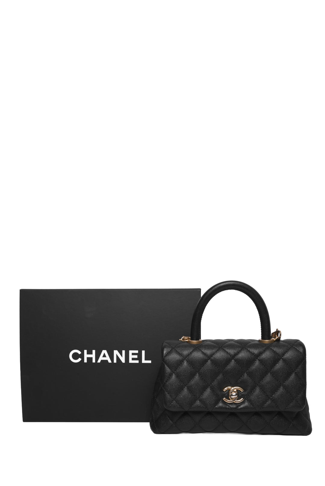 Chanel 2019 Mini Coco Top Handle Flap