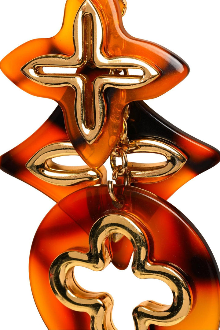 Louis Vuitton Insolence Tortoiseshell Resin Bag Charm