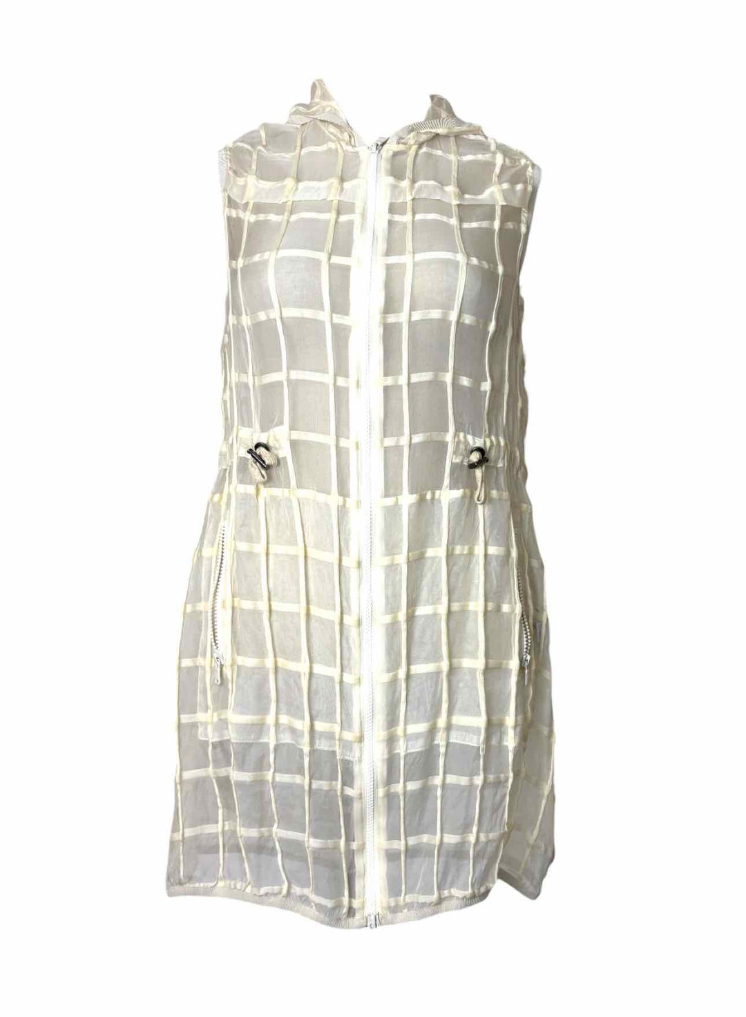 Brunello Cucinelli Size XS Silk Blend Sheer Vest