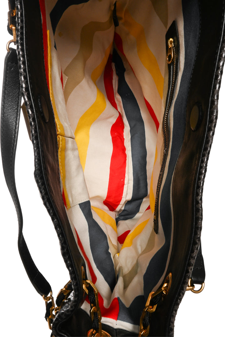Marc Jacobs Python Effect Shoulder Bag