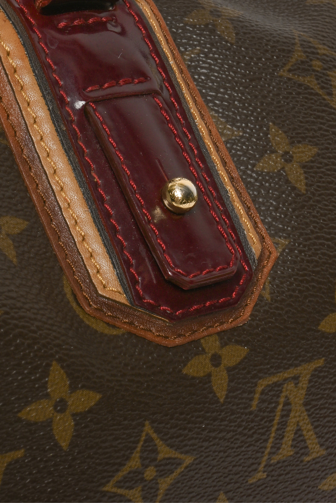 Louis Vuitton 2007 Limited Edition Bordeaux Monogram Mirage Speedy 30