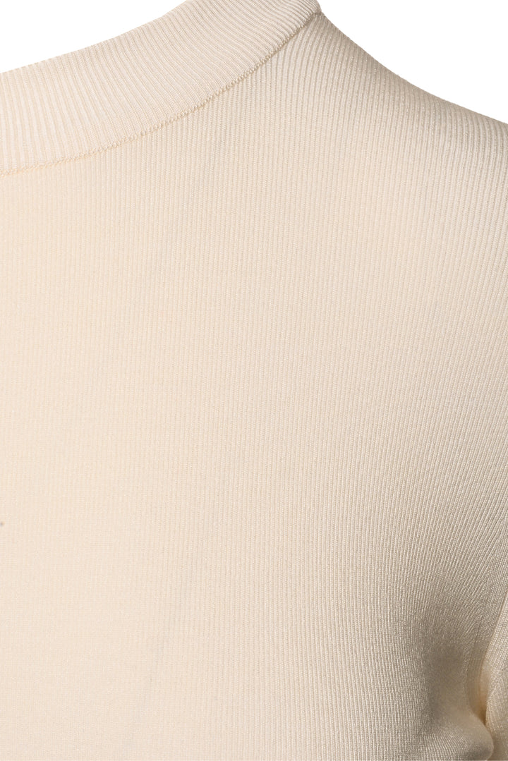 The Row Size M Silk-Blend Long Sleeve Tops