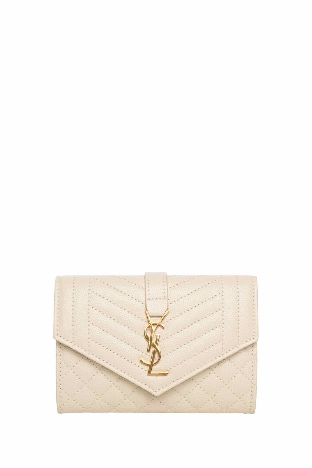 Saint Laurent 2020 Triquilt Envelope Flap Wallet