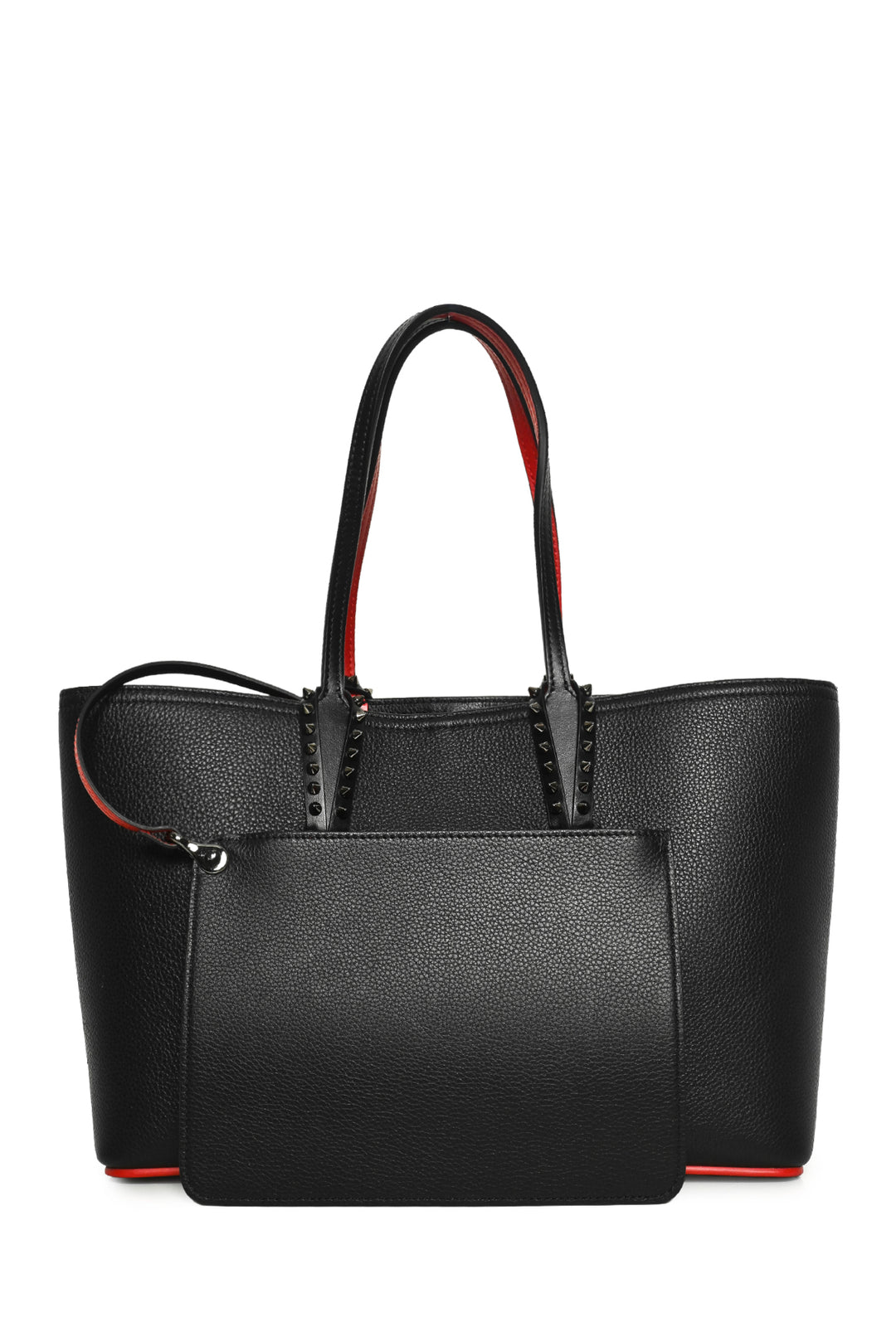 Christian Louboutin Cabata Spike Leather Tote