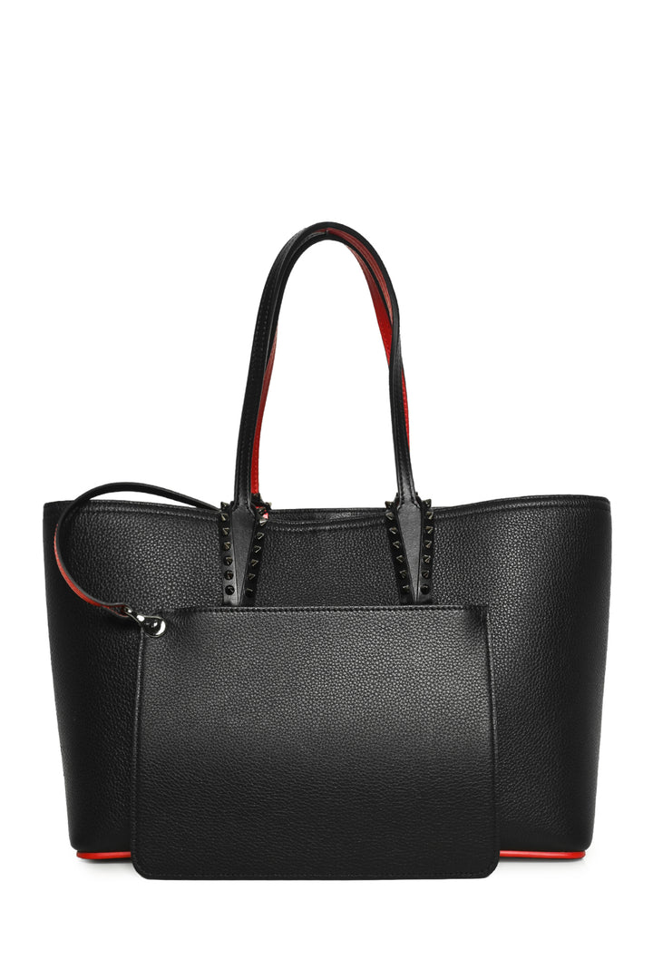 Christian Louboutin Cabata Spike Leather Tote