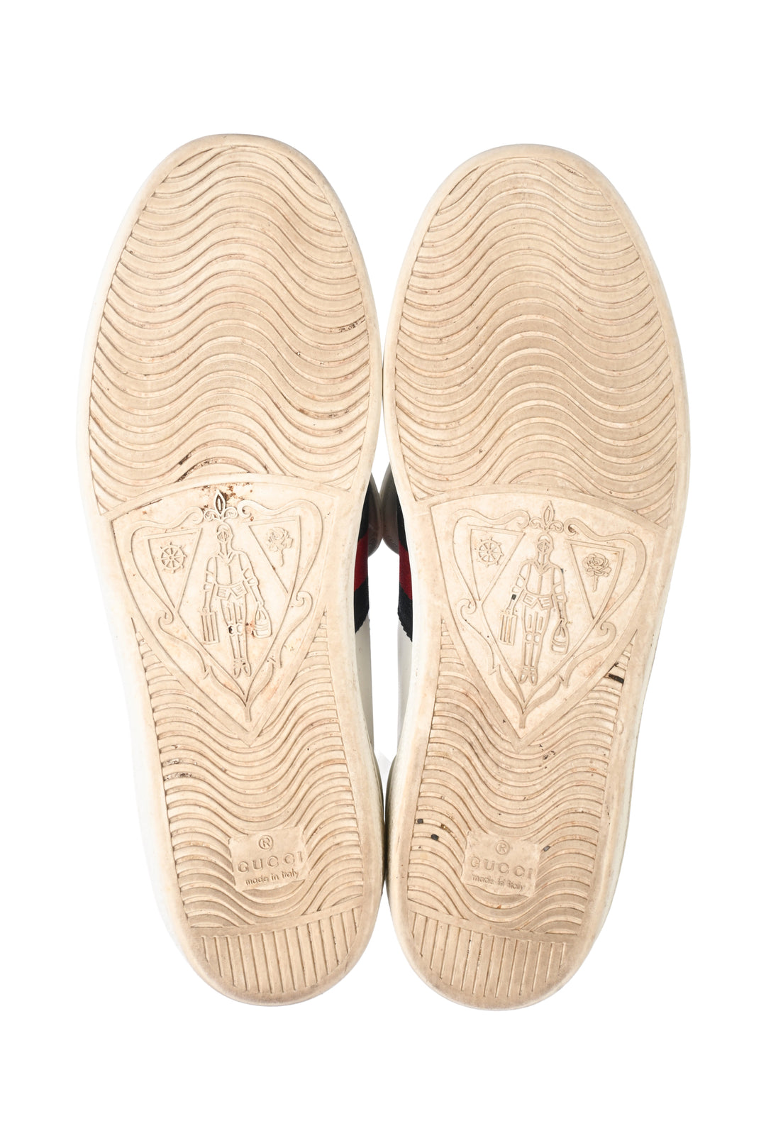 Gucci Size 39.5 Ayers Crystal Web Pineapple Ace Sneaker