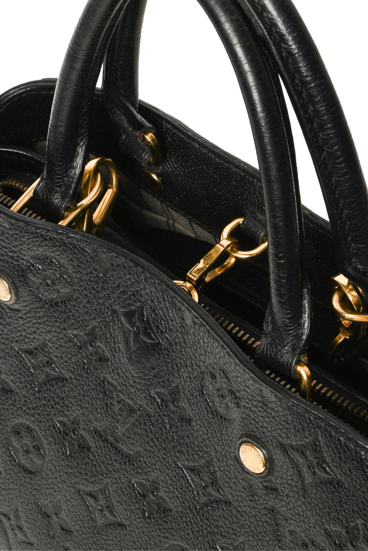 Louis Vuitton 2015 Monogram Empreinte Montaigne BB Shoulder Bag