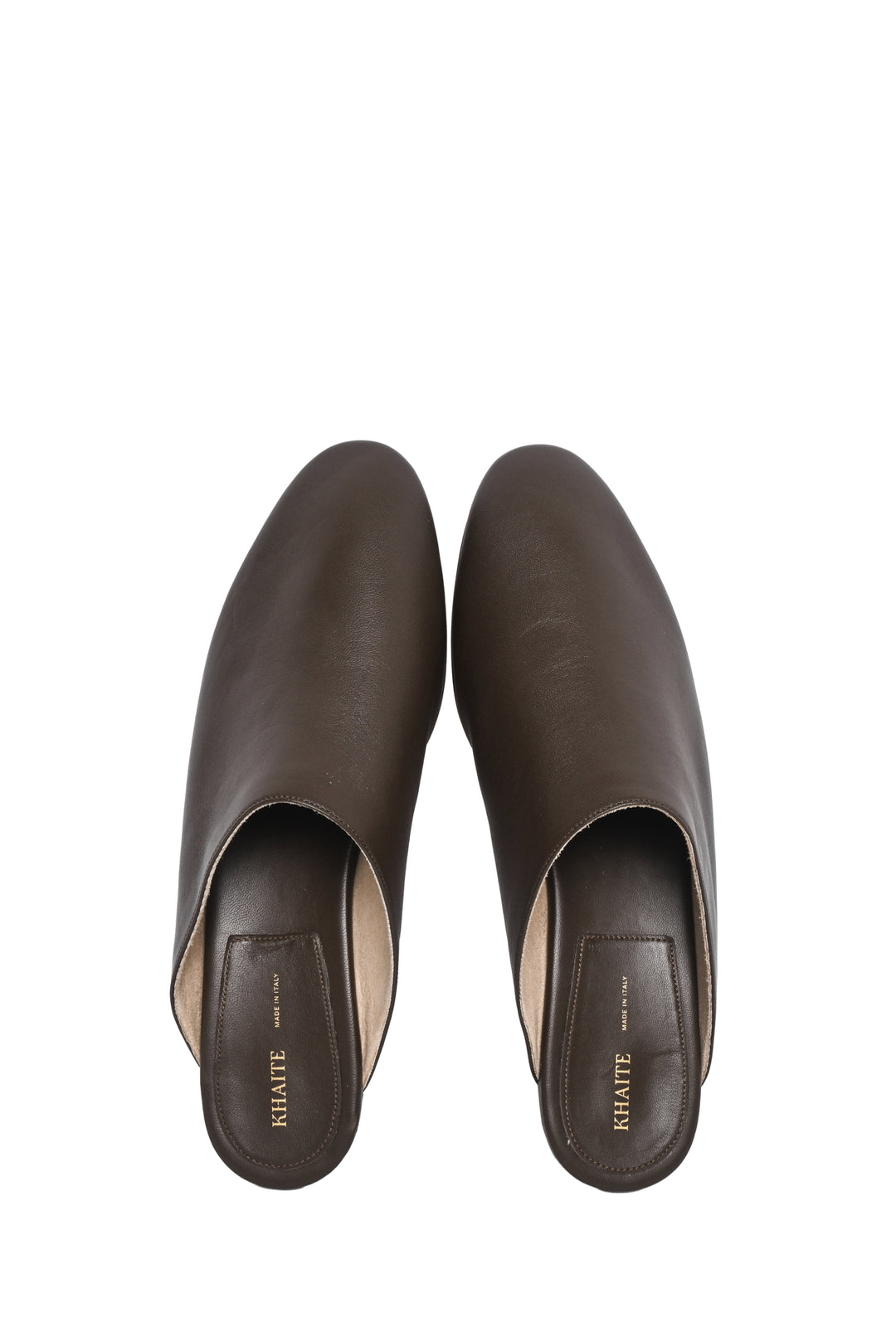 Khaite Size 38.5 Otto Soft Leather Mules
