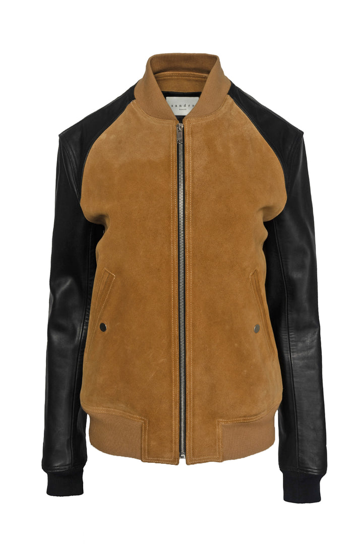 Sandro Size S Suede Jacket