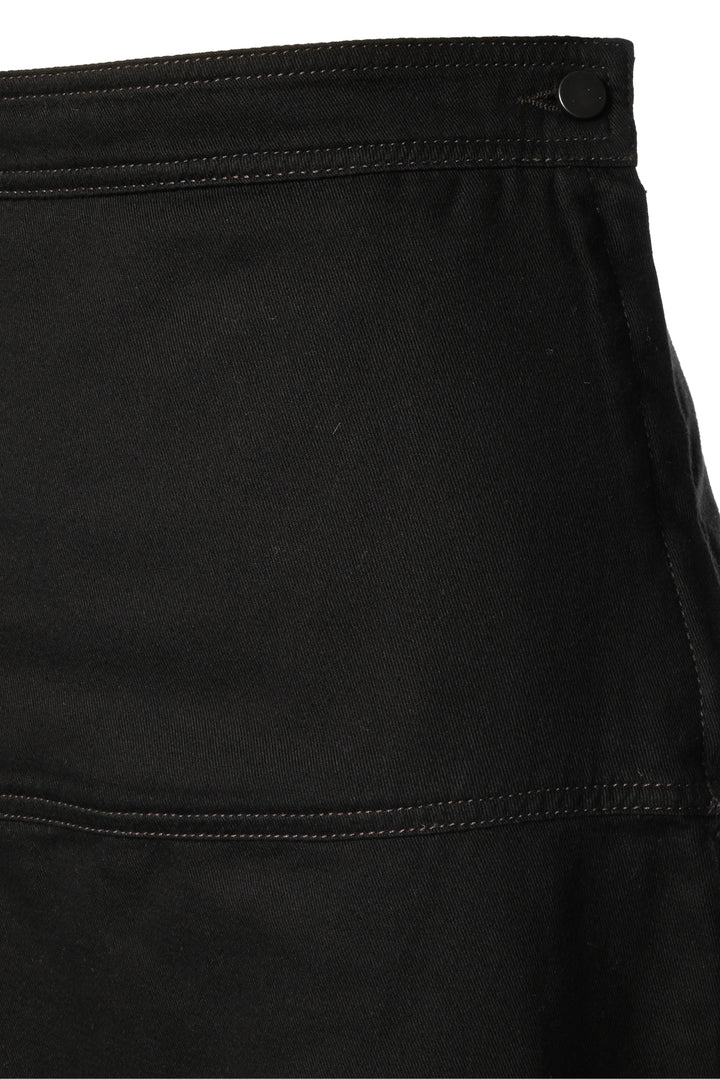LEMAIRE Size 34 Slit Cotton Twill Skirt