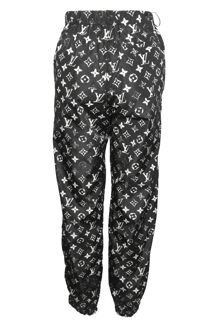 Louis Vuitton Size 38 Stencil Effect Monogram Jogging Pants