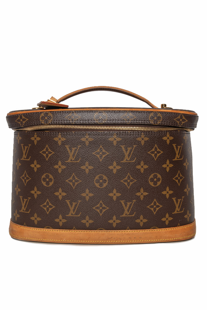 Louis Vuitton Monogram Coated Canvas Nice Vanity Case