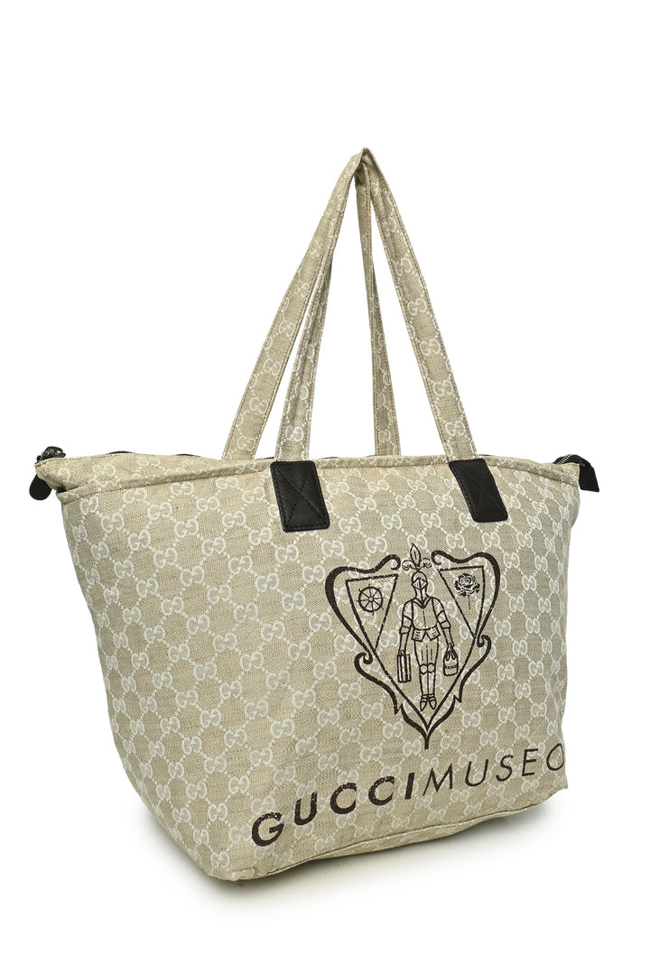 Gucci Gucci Museo Monogram Canvas Tote
