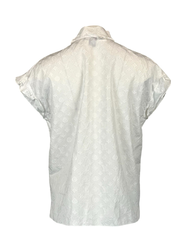 Louis Vuitton Size 38 Frill Blouse