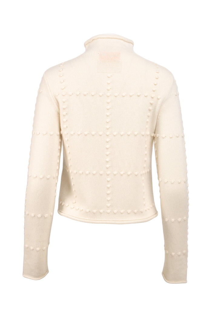 Guest in Residence Size S Popcorn Turtleneck Top