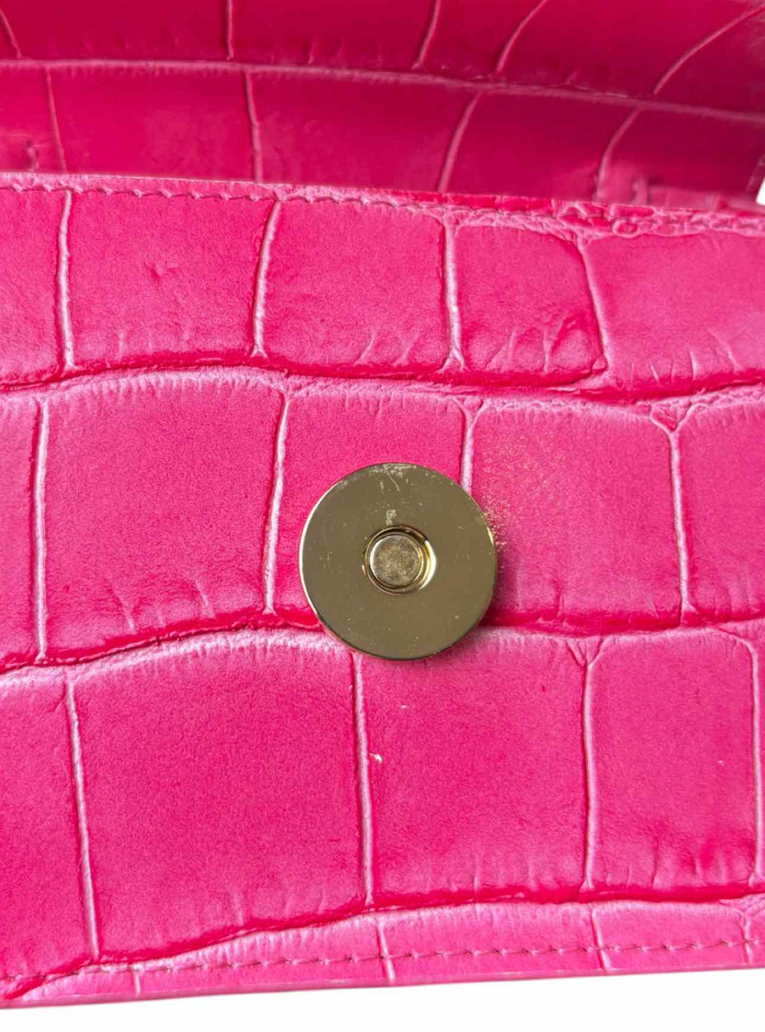 Jacquemus Le Bello Croc Embossed Leather Mini Purse